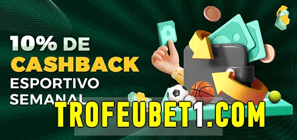 10% de bônus de cashback na Trofeubet