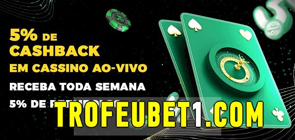 Promoções do cassino ao Vivo Trofeubet